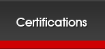 Certifications